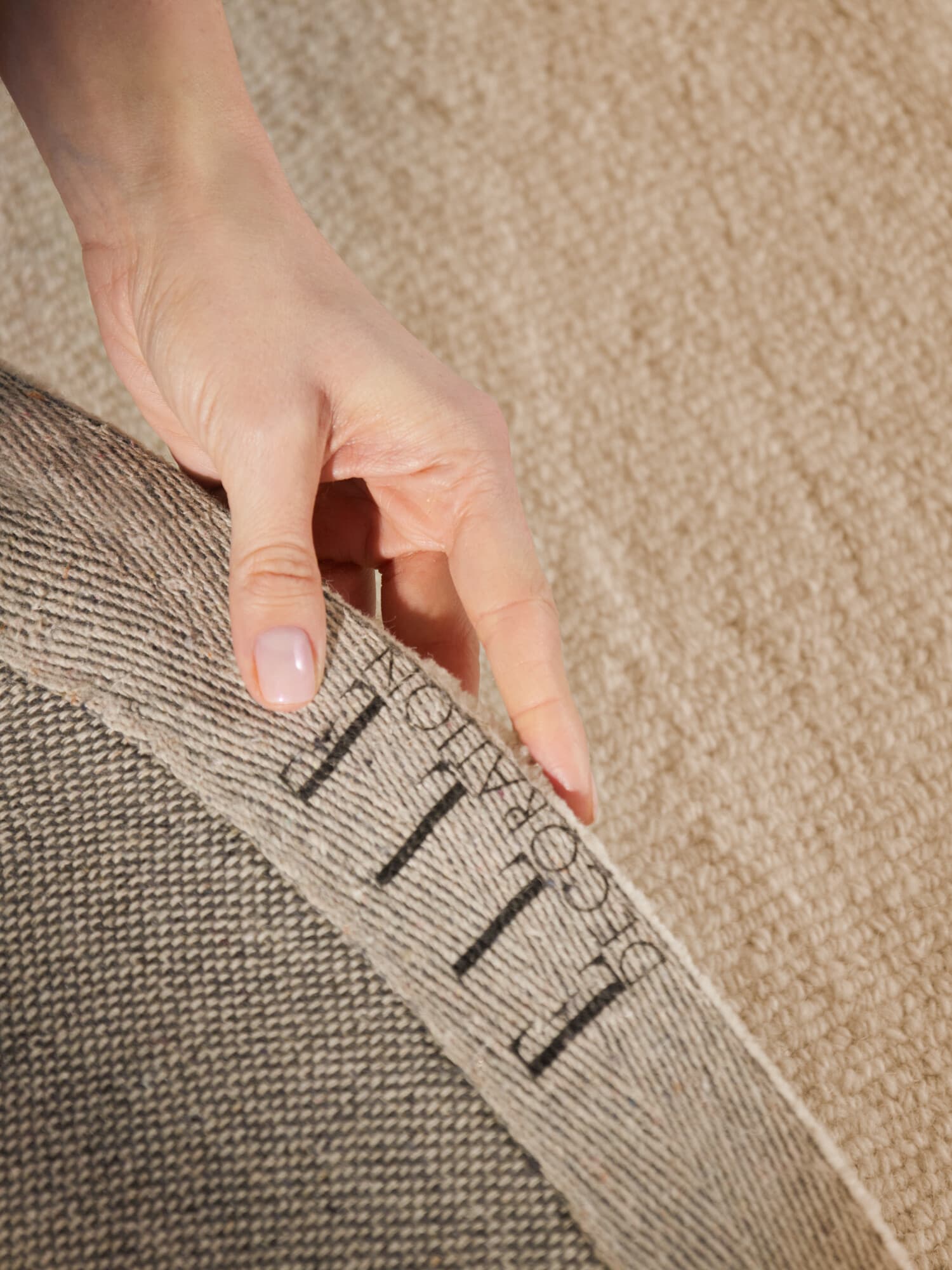 Kusový koberec Puristic Knots 106320 Beige kruh z kolekce Elle Kruh Ø 160 cm 7