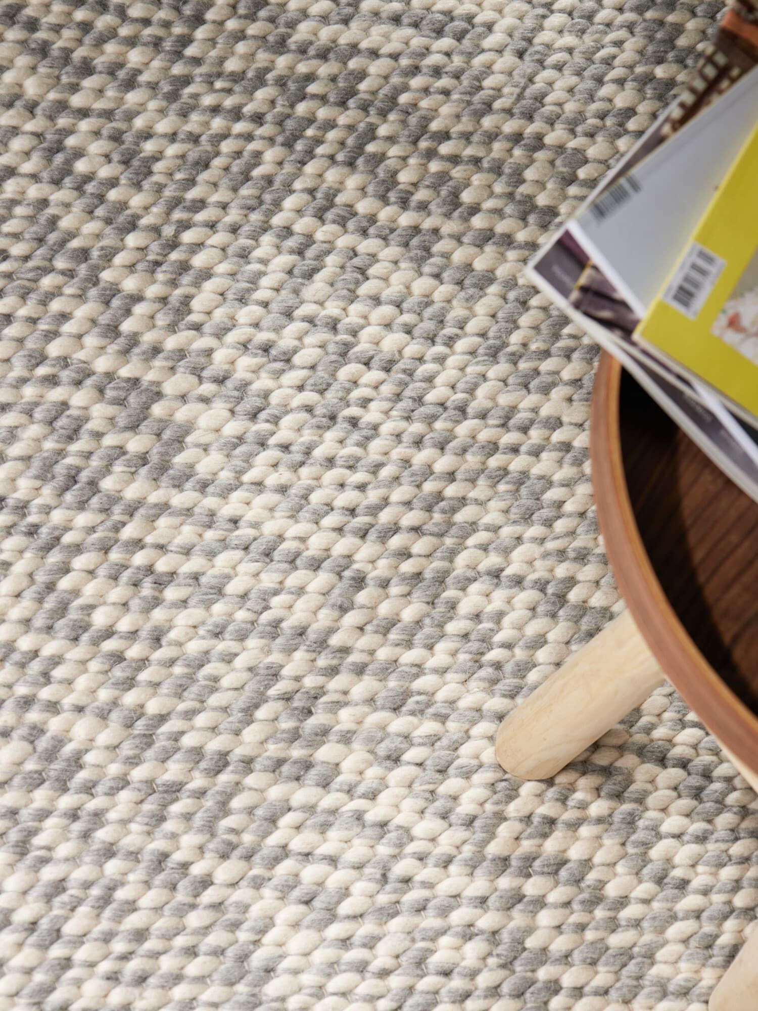 Kusový koberec Lyon Beans 106317 Natural Cream Grey z kolekce Elle 8