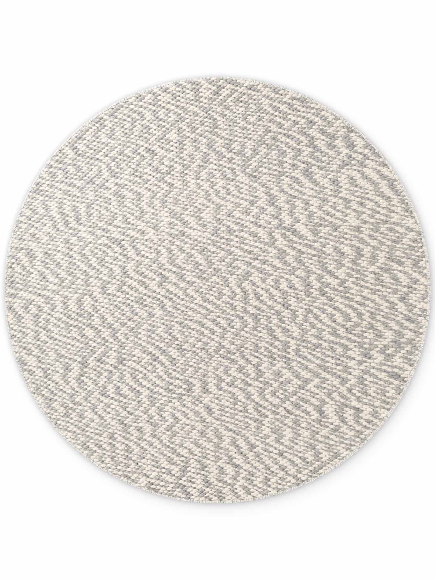 Kusový koberec Lyon Beans 106317 Natural Cream Grey kruh z kolekce Elle Kruh Ø 160 cm