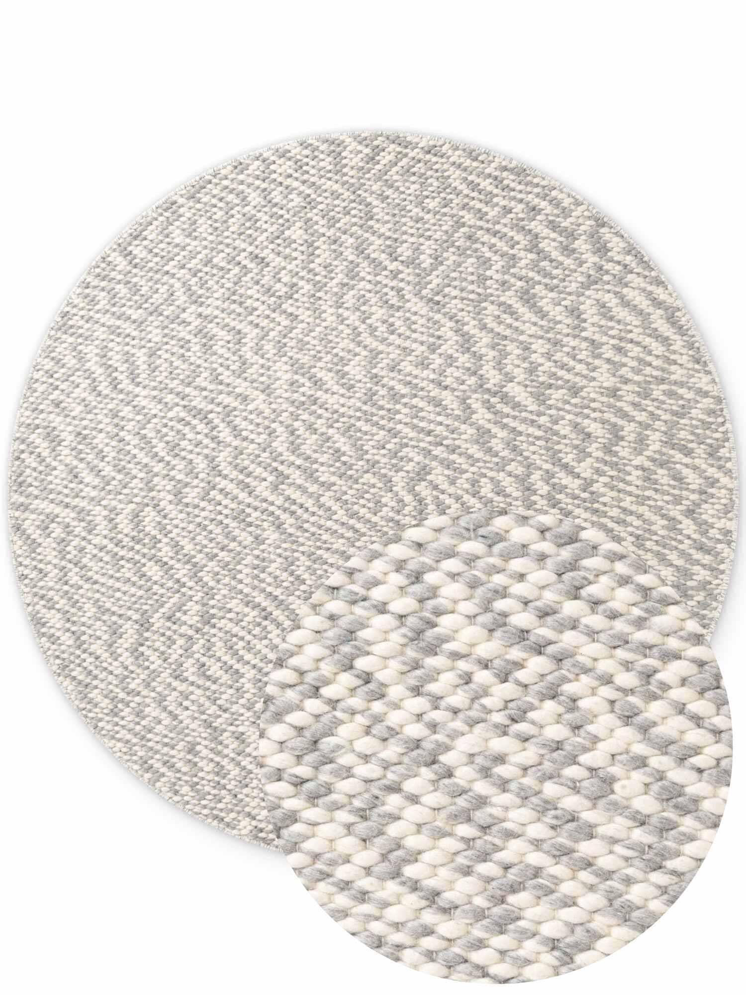 Kusový koberec Lyon Beans 106317 Natural Cream Grey kruh z kolekce Elle Kruh Ø 160 cm 2