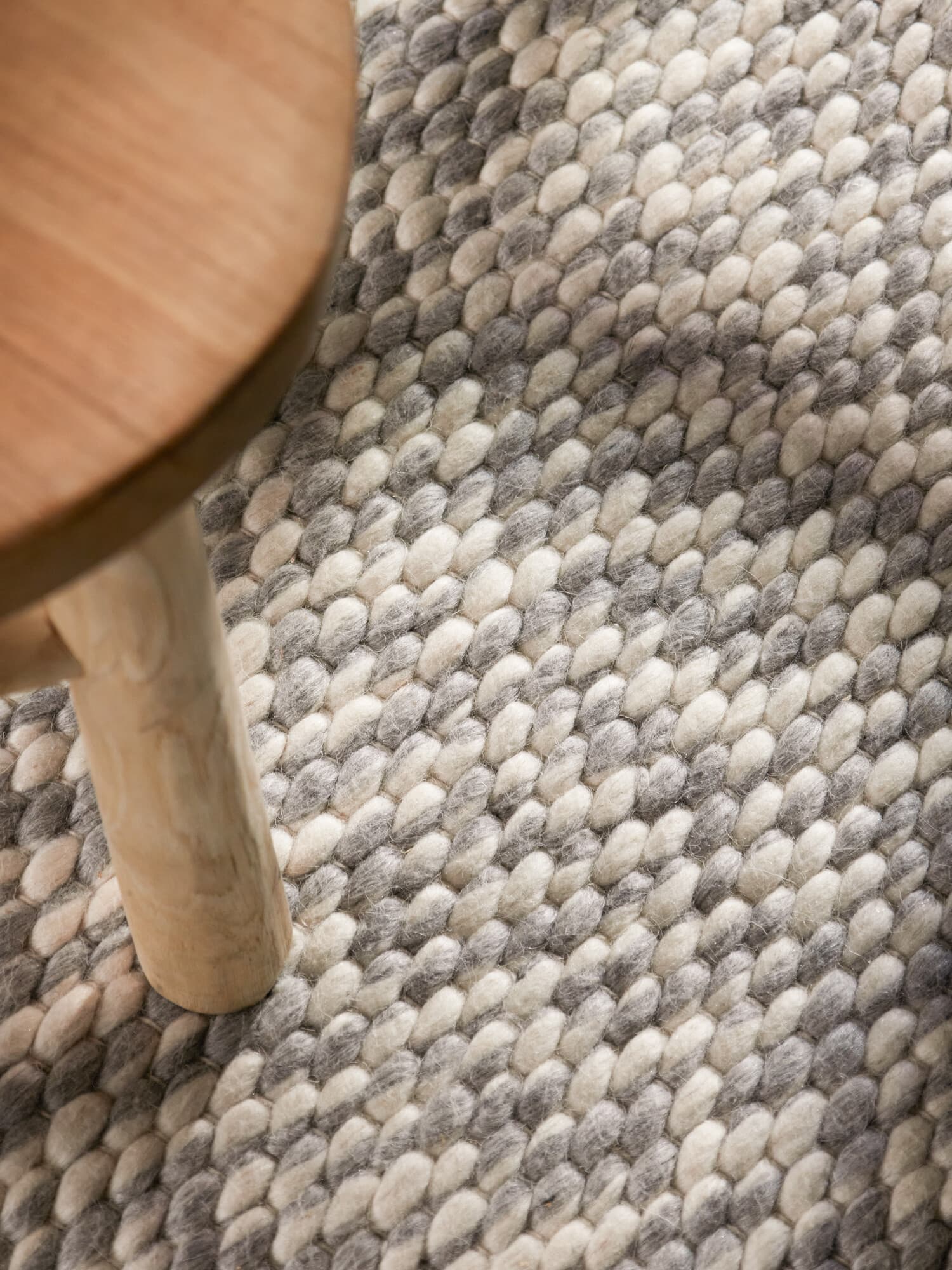 Kusový koberec Lyon Beans 106317 Natural Cream Grey kruh z kolekce Elle Kruh Ø 160 cm 8