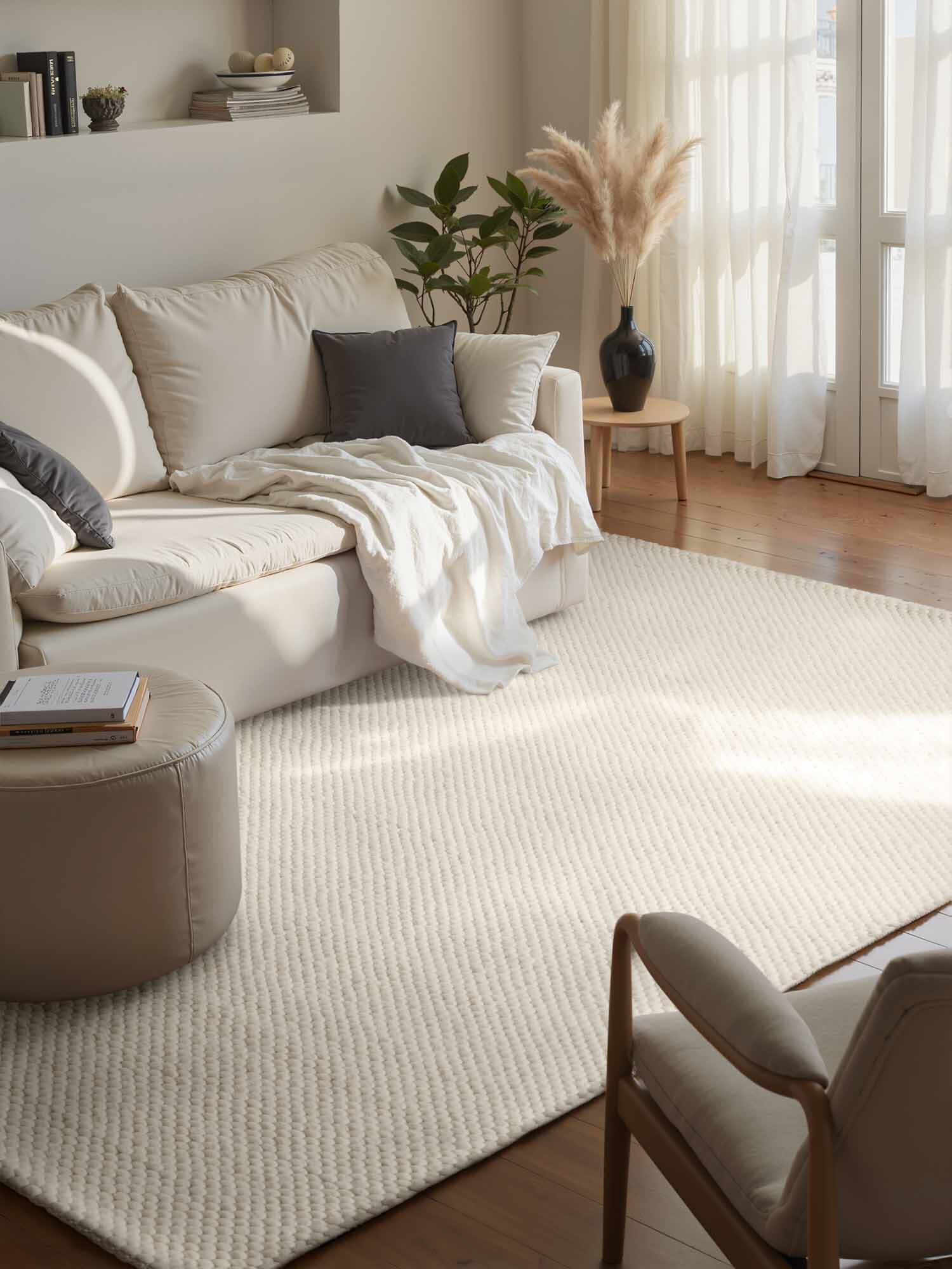 Kusový koberec Lyon Beans 106314 Natural Cream z kolekce Elle 2