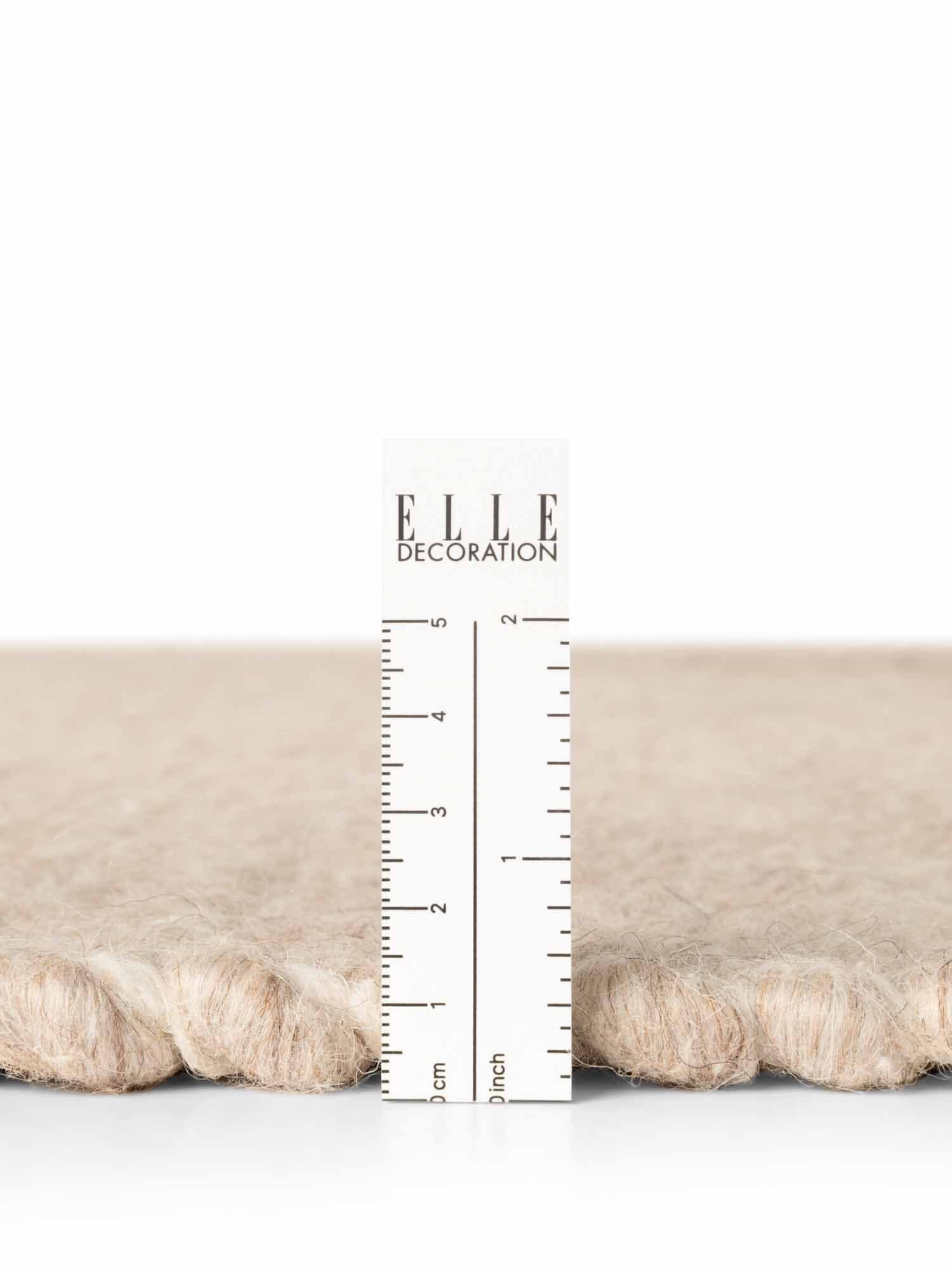 Kusový koberec Lyon Beans 106315 Natural Beige kruh z kolekce Elle Kruh Ø 200 cm 9