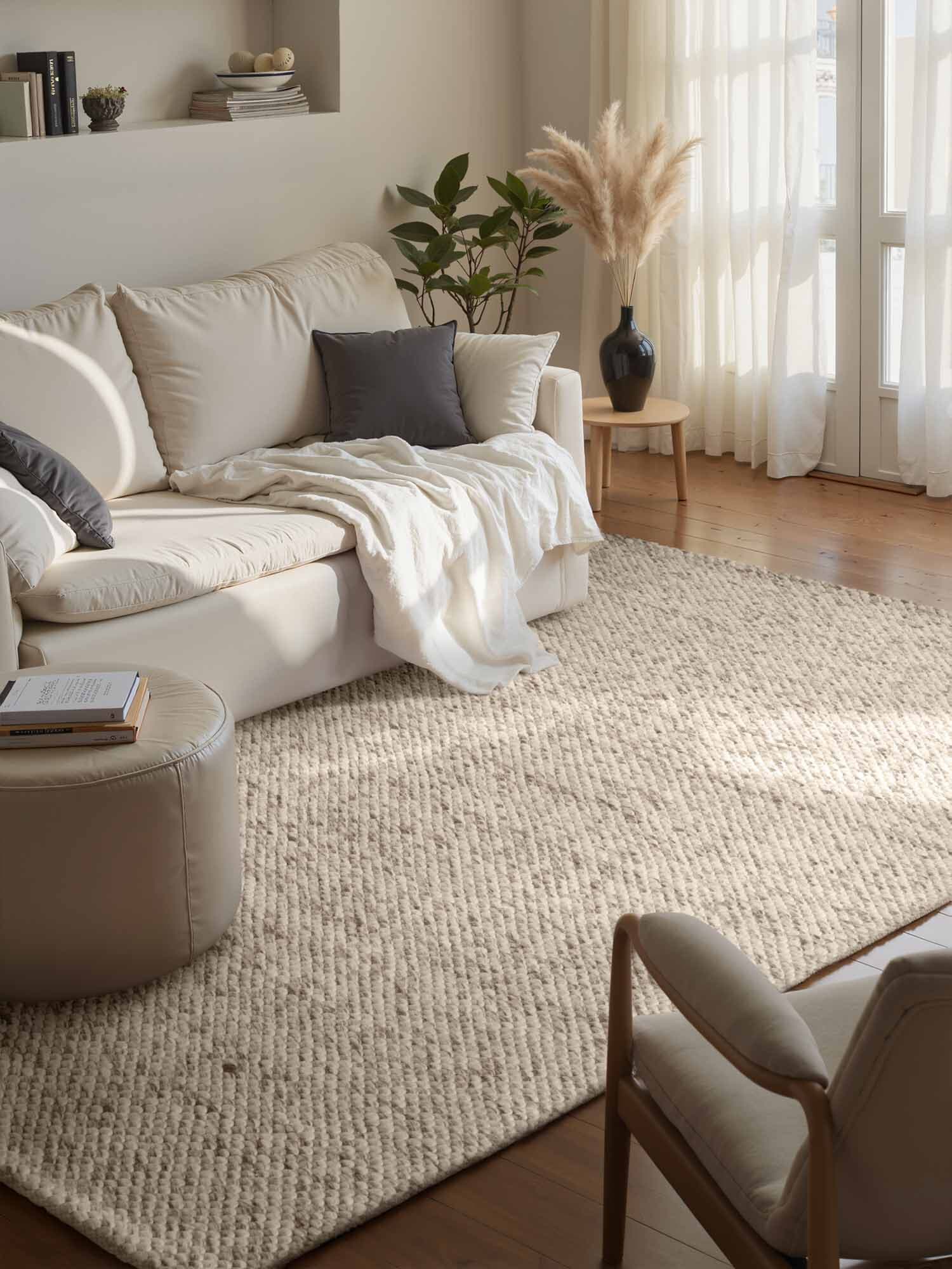 Kusový koberec Lyon Beans 106316 Natural Cream Brown z kolekce Elle 2