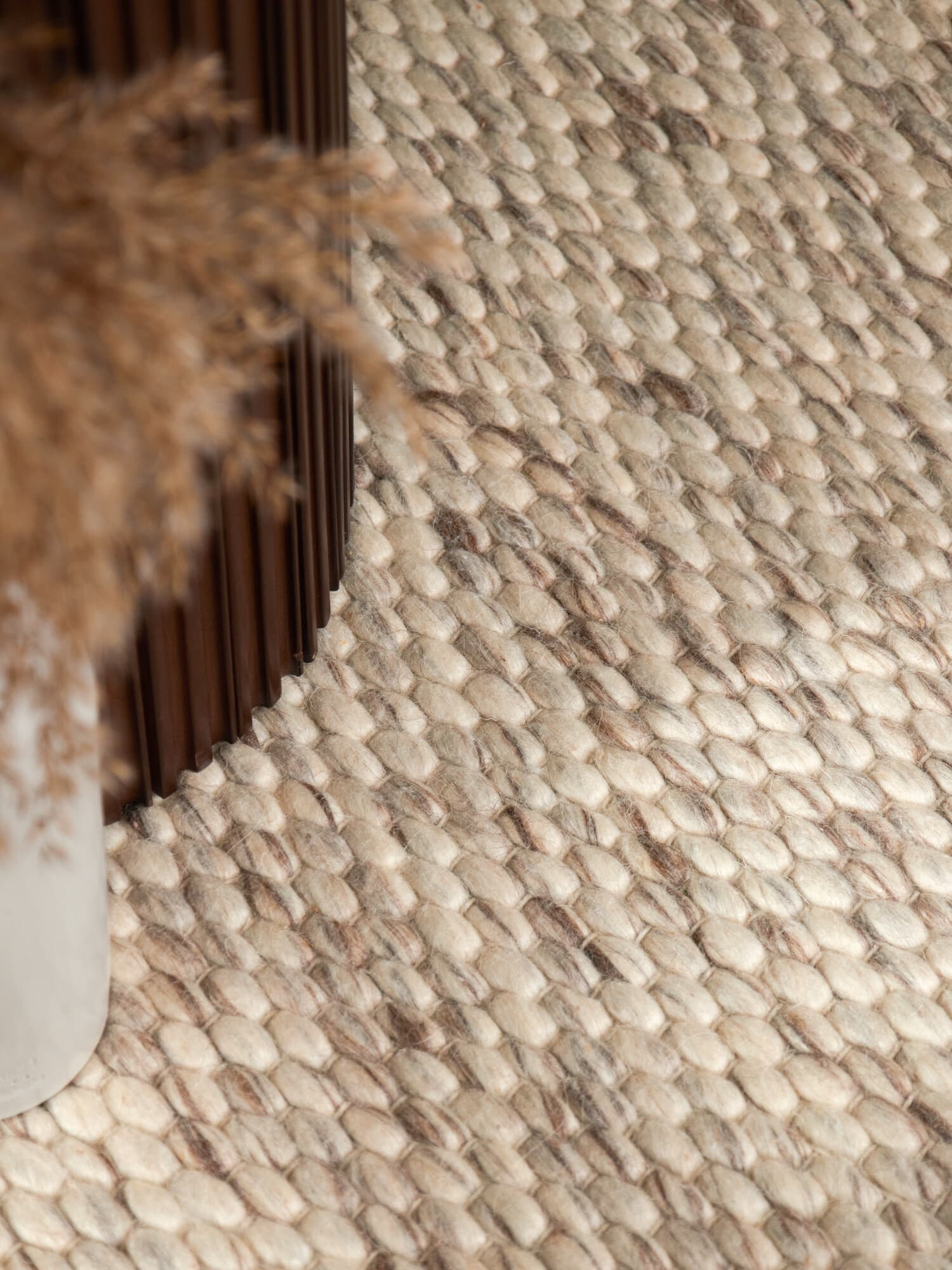 Kusový koberec Lyon Beans 106316 Natural Cream Brown kruh z kolekce Elle Kruh Ø 200 cm 5
