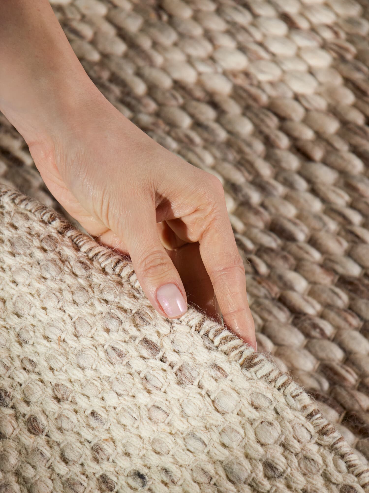 Kusový koberec Lyon Beans 106316 Natural Cream Brown kruh z kolekce Elle Kruh Ø 200 cm 8