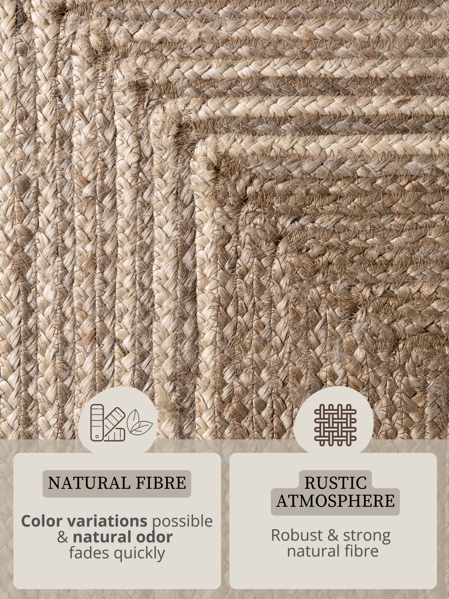 Kusový koberec Juno 106329 Natural White Brown 10