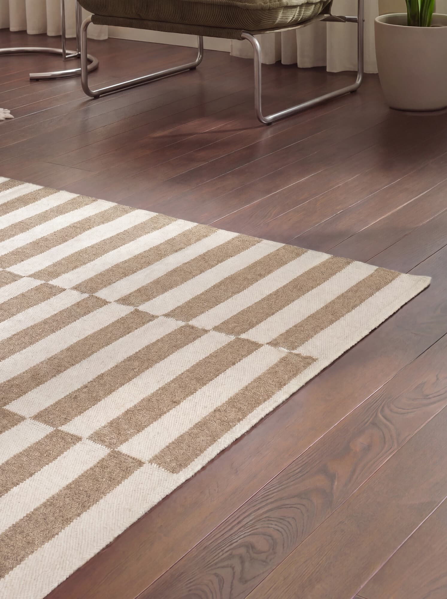 Kusový koberec Vika 106469 Beige White 5
