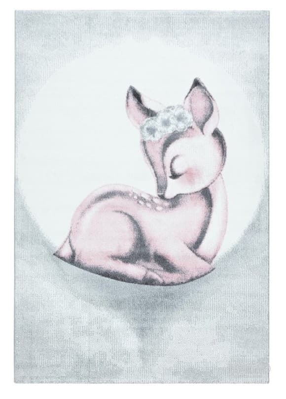 Dětský kusový koberec Bambi 850 pink