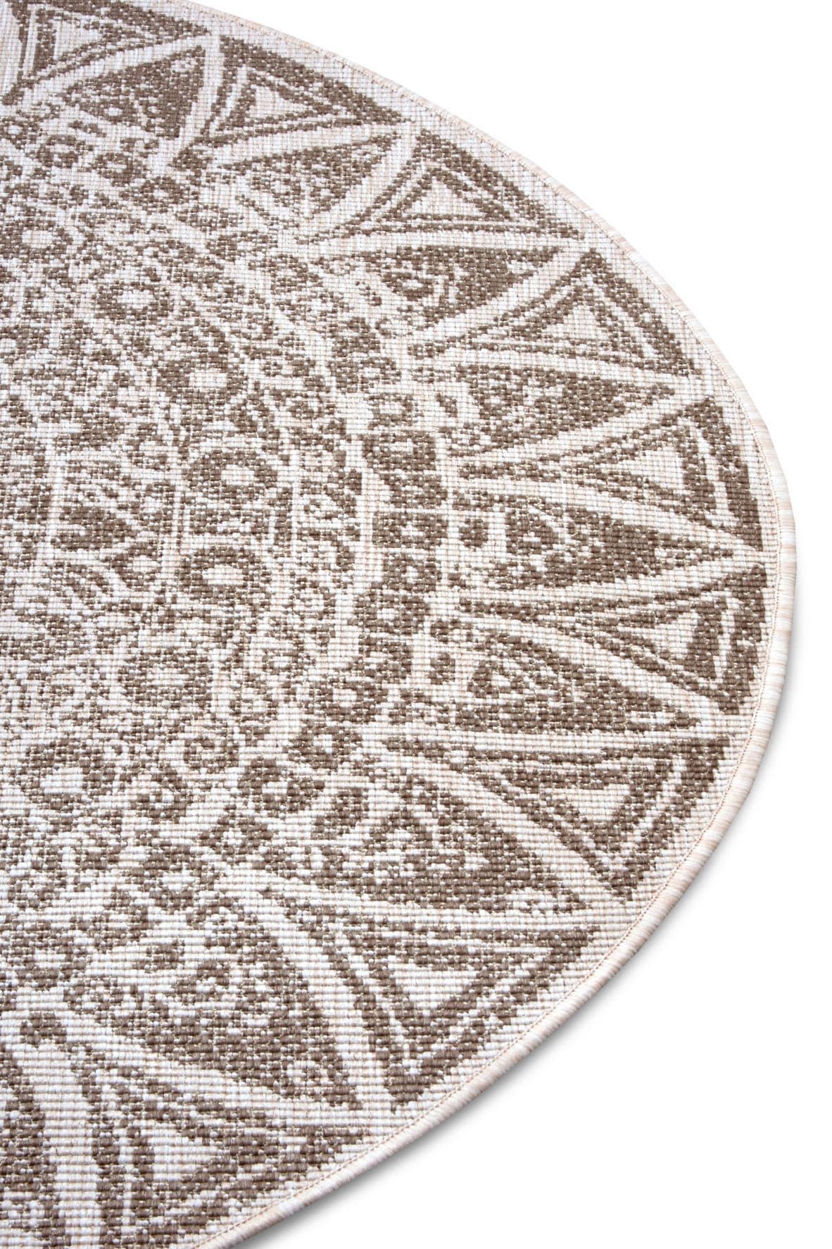 Kusový koberec Mujkoberec Original Nora 105453 Linen kruh – na ven i na doma 5