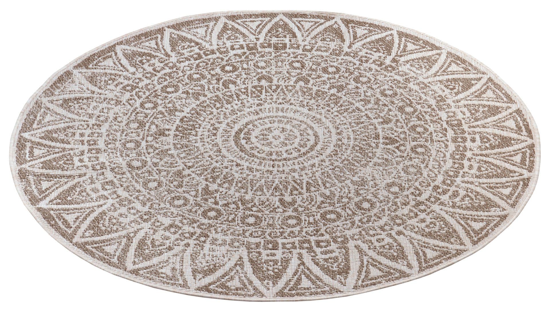 Kusový koberec Mujkoberec Original Nora 105453 Linen kruh – na ven i na doma 3
