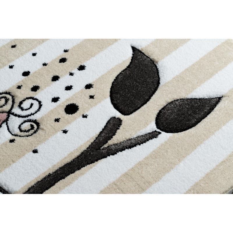 Dětský kusový koberec Petit Birds cream 8