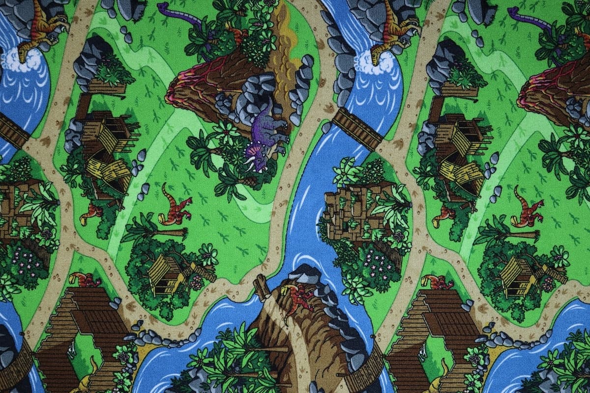 Dětský kusový koberec Dino 3
