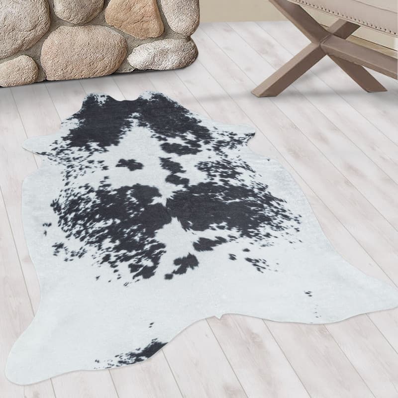 Kusový koberec Etosha 4114 black (tvar kožešiny) 2