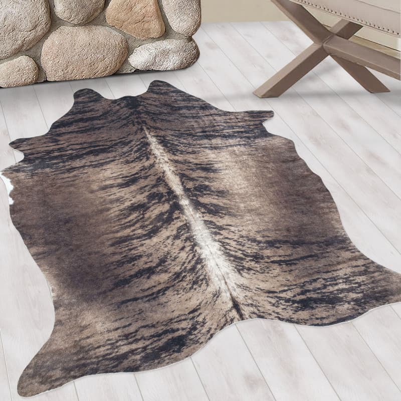 Kusový koberec Etosha 4115 brown (tvar kožešiny) 2