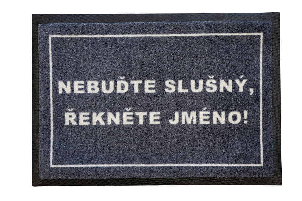 Slušná rohožka - na ven i na doma