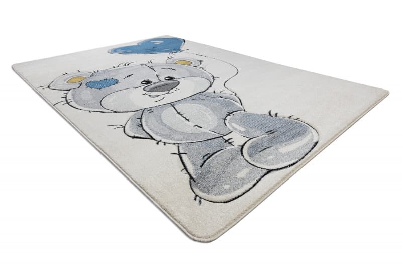 Dětský kusový koberec Petit E1593 Teddy bear cream 4