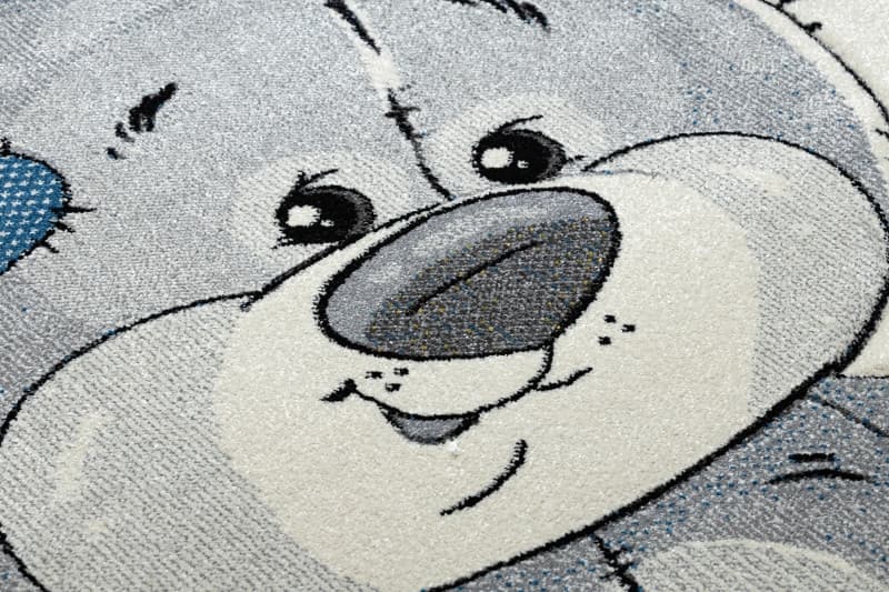 Dětský kusový koberec Petit E1593 Teddy bear cream 5