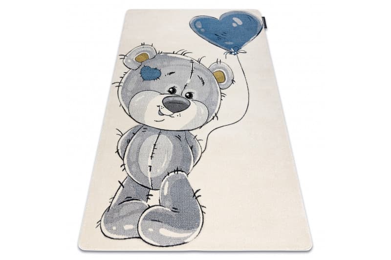 Dětský kusový koberec Petit E1593 Teddy bear cream 3