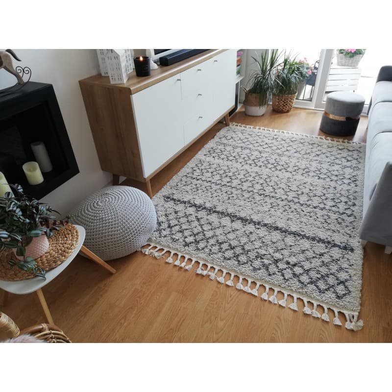 Kusový koberec Berber Agadir G0522 cream and grey 2