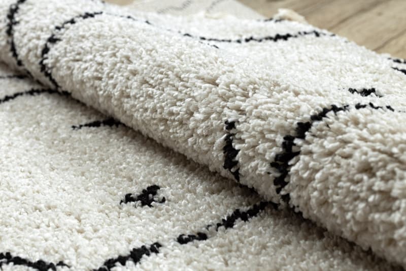 Kusový koberec Berber Tetuan B751 cream kruh 7