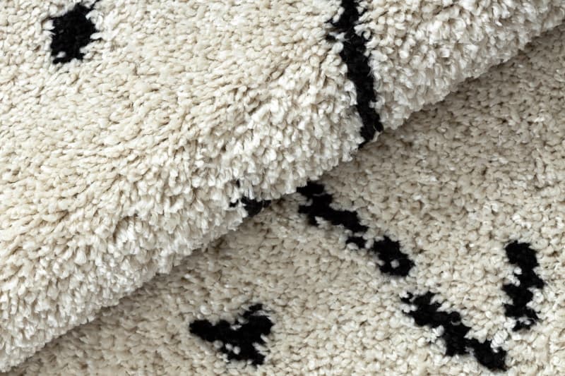 Kusový koberec Berber Tetuan B751 cream kruh 9