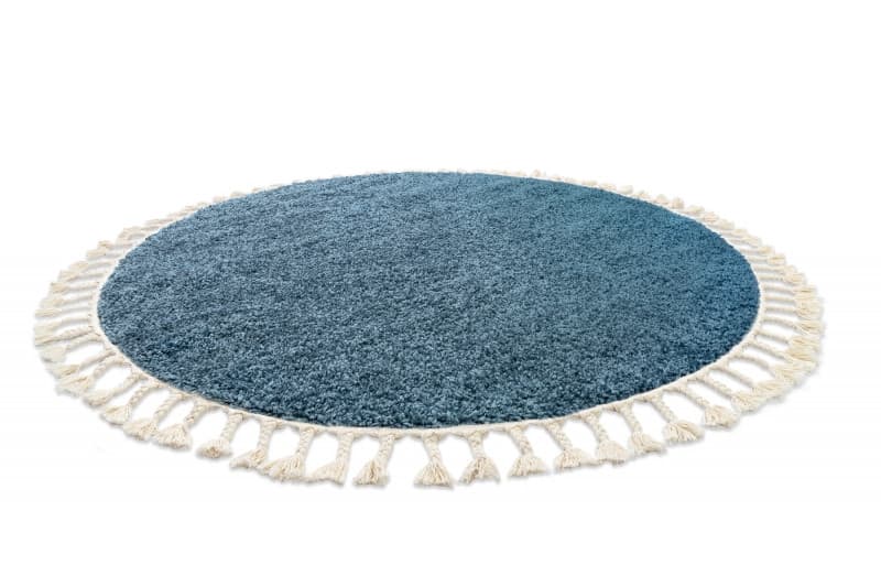 Kusový koberec Berber 9000 blue kruh 4