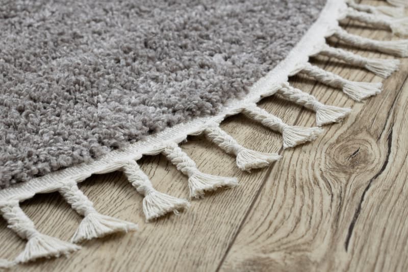 Kusový koberec Berber 9000 brown kruh 9