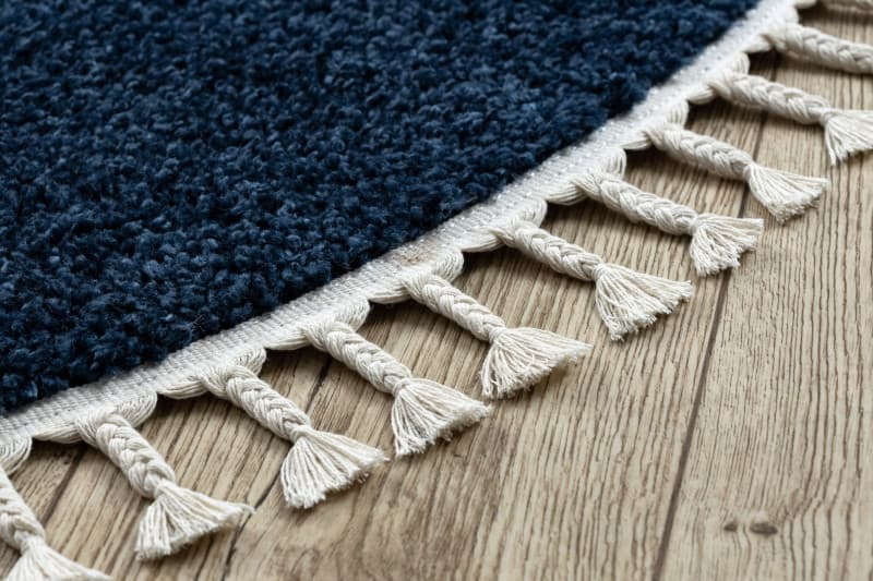 Kusový koberec Berber 9000 navy kruh 8