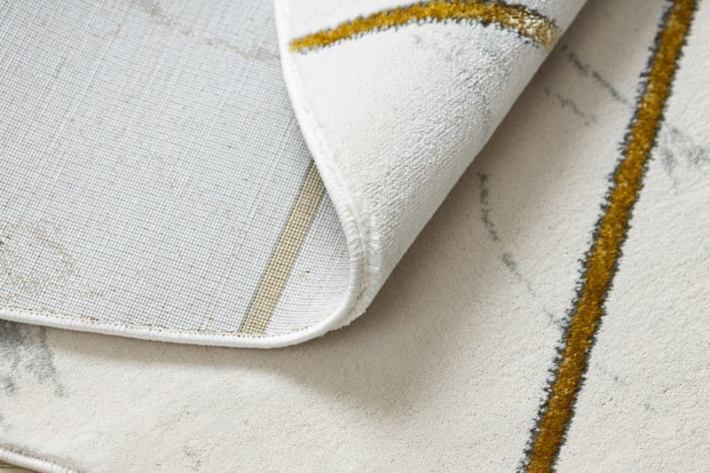 Kusový koberec Emerald geometric 1012 cream and gold kruh 8
