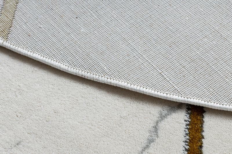 Kusový koberec Emerald geometric 1012 cream and gold kruh 10