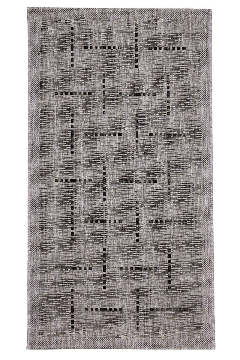 Kusový koberec Floorlux Silver/Black 20008 – na ven i na doma