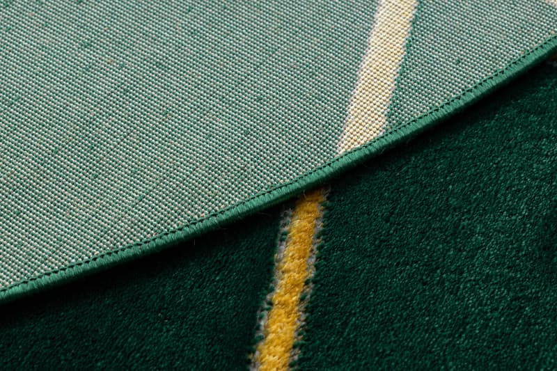 Kusový koberec Emerald 1013 green and gold kruh 10