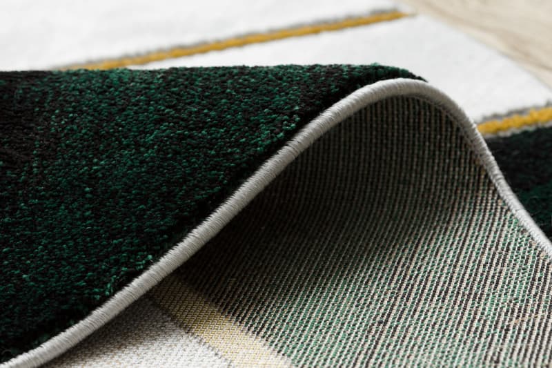 Kusový koberec Emerald 1015 green and gold kruh 6