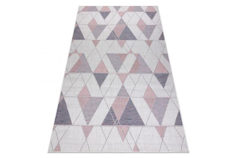Kusový koberec Sion Sisal Triangles B3006A ecru/pink – na ven i na doma 3
