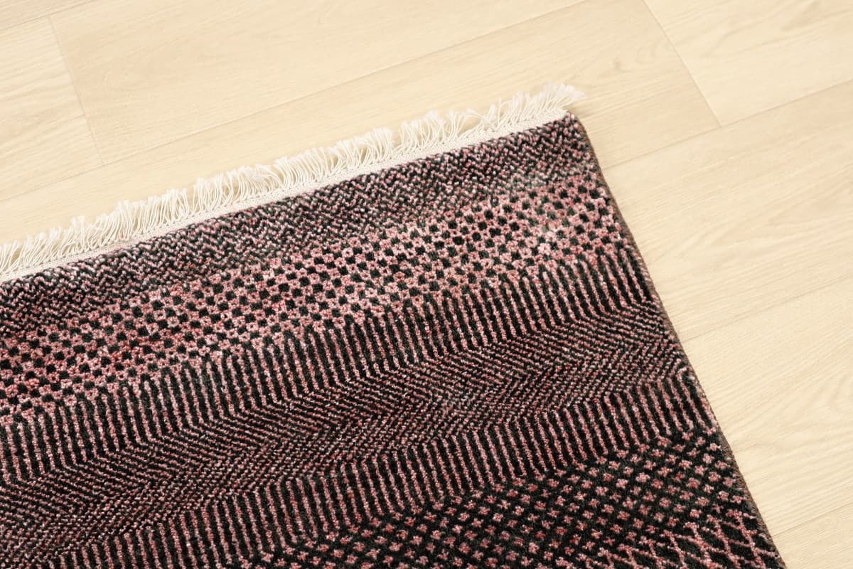 Ručně vázaný kusový koberec Diamond DC-MCN Black/rust 9