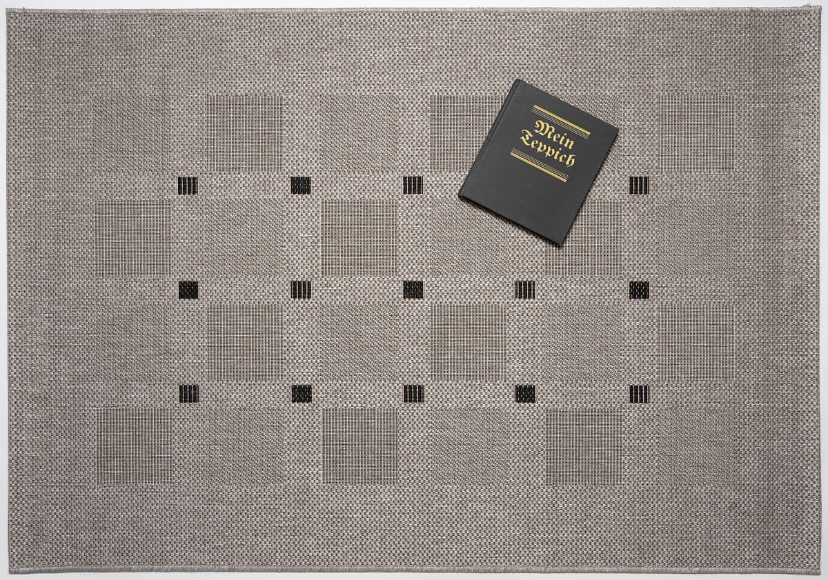 Kusový koberec Floorlux Silver/Black 20079 – na ven i na doma 2
