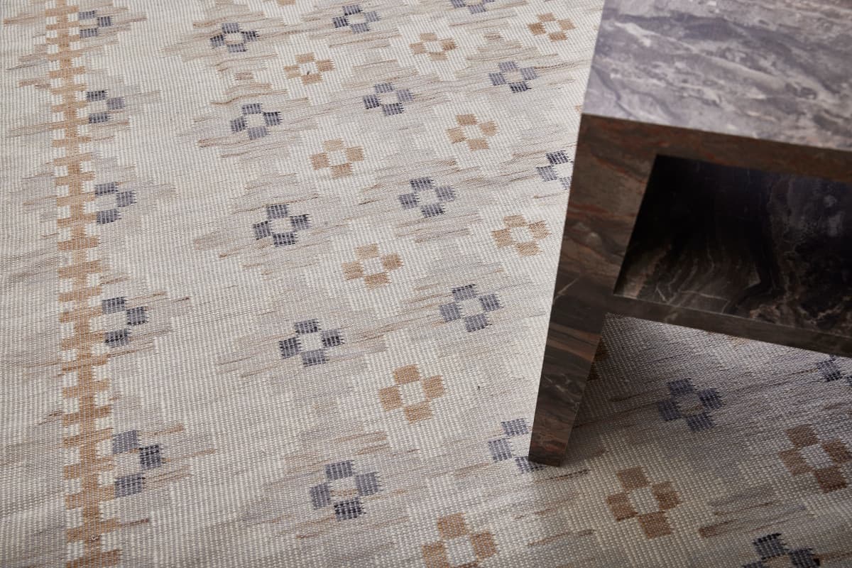 Ručně vázaný kusový koberec Sultan Desp P87 Ivory White Gold 3