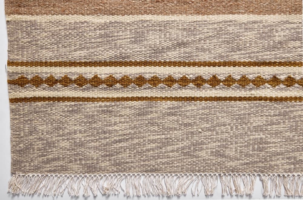 Ručně vázaný kusový koberec Wild West Desp HL62 Natural Brown 6