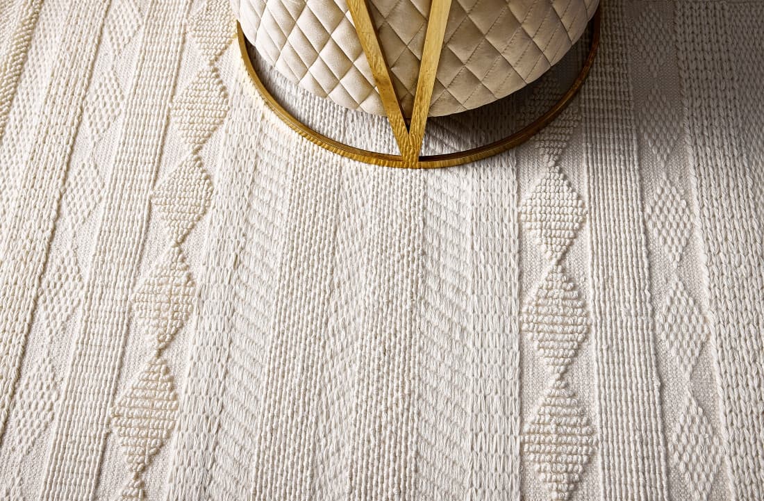 Ručně vázaný kusový koberec Winter Desp P88 Mohair White 2