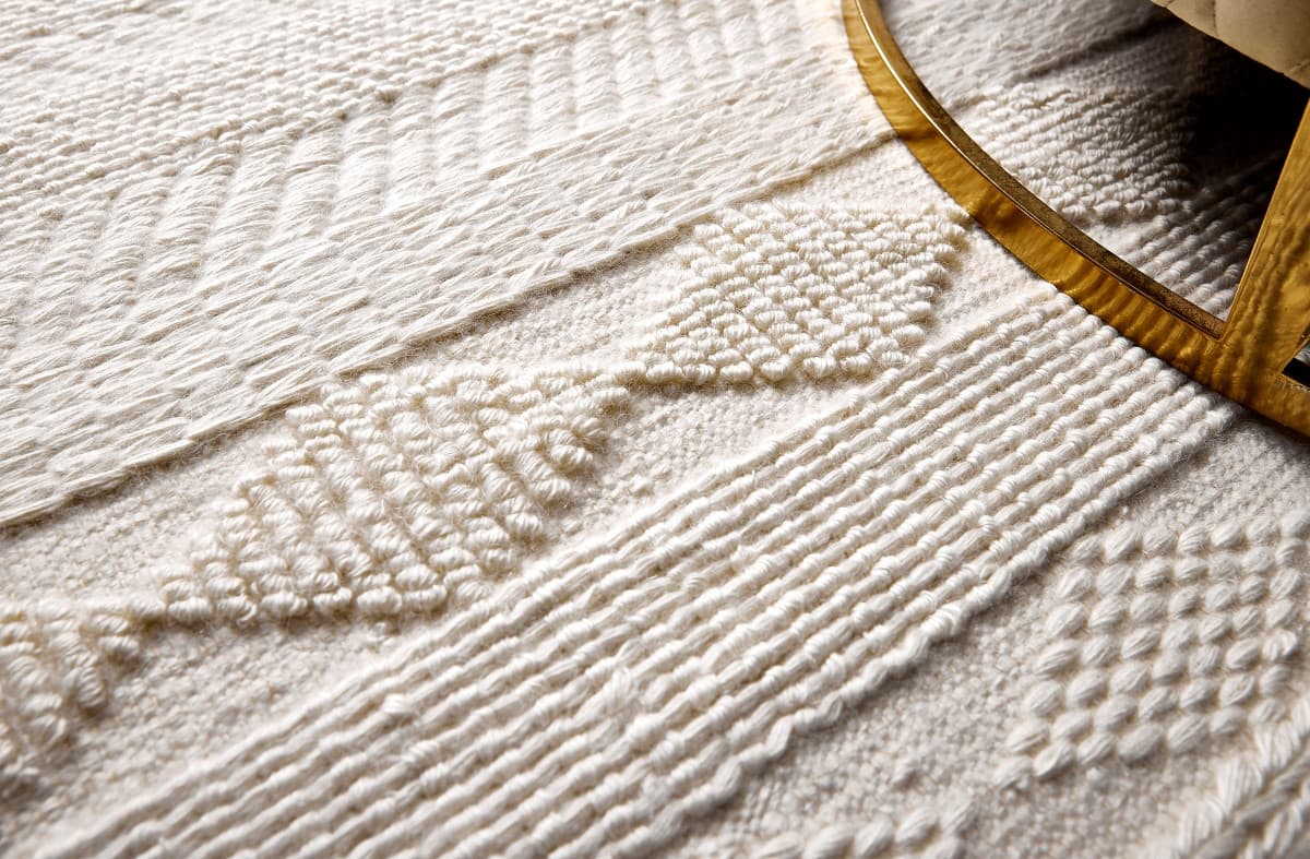 Ručně vázaný kusový koberec Winter Desp P88 Mohair White 3