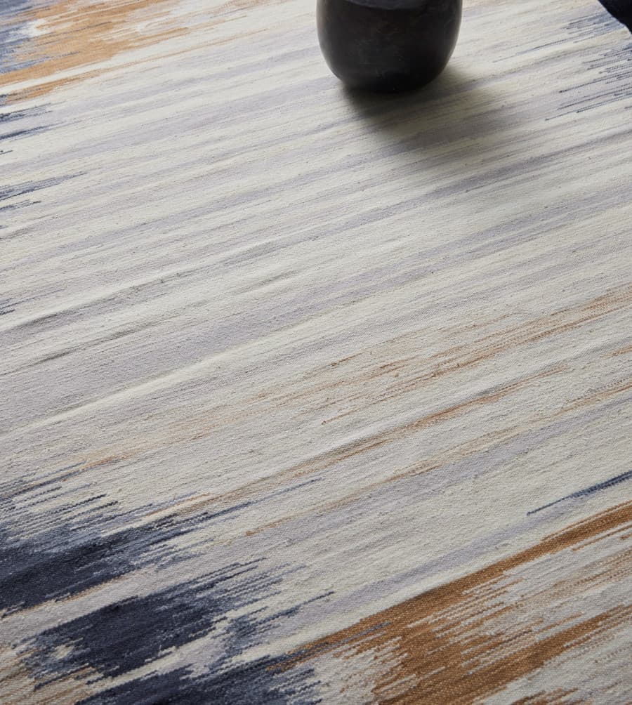 Ručně vázaný kusový koberec Ombre Paris Desp HL64 Ivory Charcoal 5