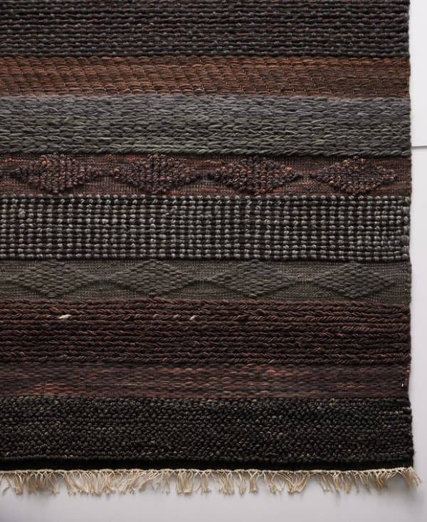 Ručně vázaný kusový koberec Black Melange DE 2006 Multi Colour 7