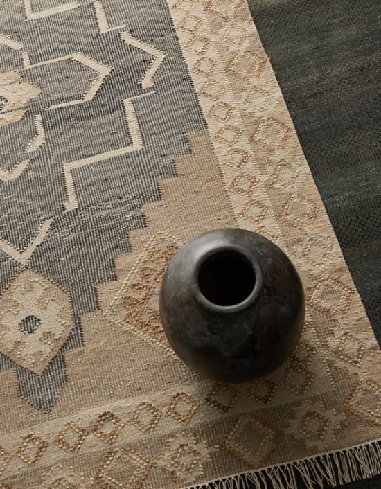 Ručně vázaný kusový koberec Heriz Wood DE 2005 Grey Mix 5