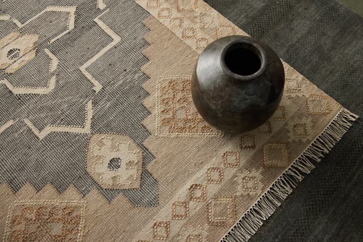 Ručně vázaný kusový koberec Heriz Wood DE 2005 Grey Mix 6