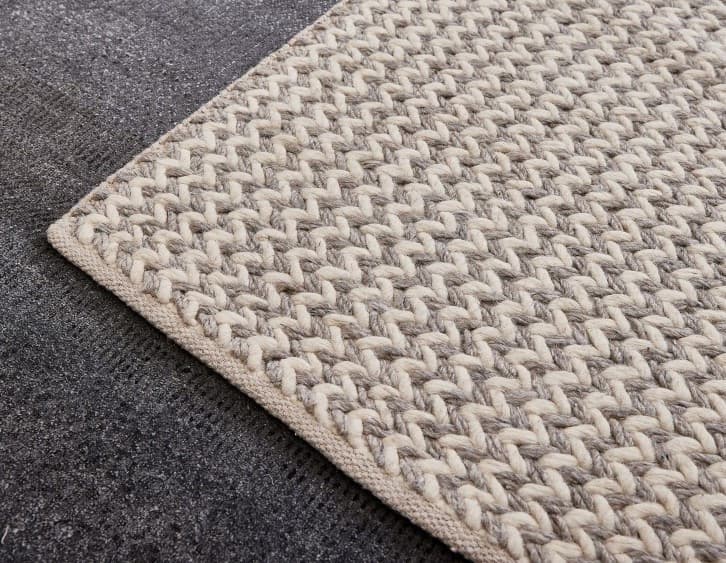 Ručně vázaný kusový koberec Fusilli DE 9415 White Mix 5