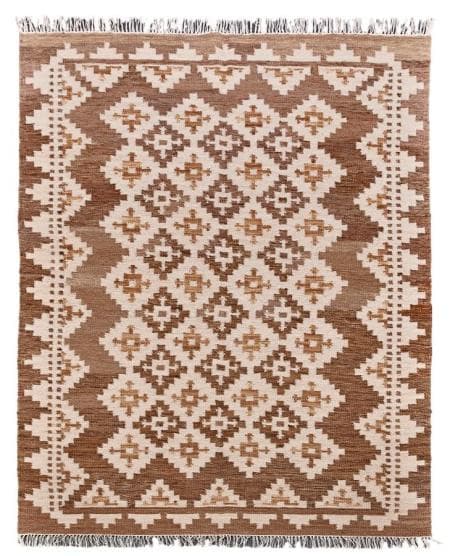Ručně vázaný kusový koberec M. Kelim DE 2262 Brown Mix