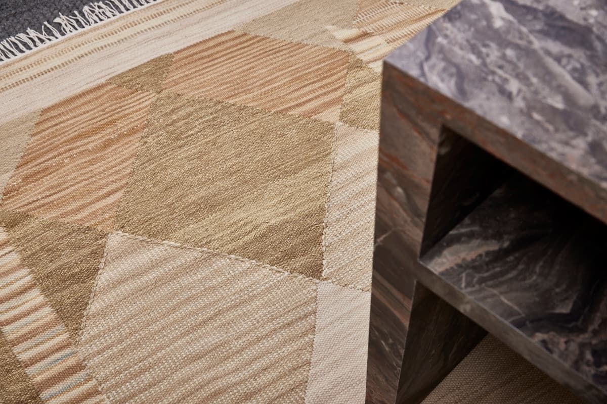 Ručně vázaný kusový koberec Fibonacci I Desp HL88 Beige Mix 3