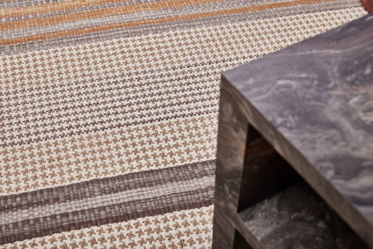 Ručně vázaný kusový koberec Houndstooth Desp HL89 Beige Mix 2