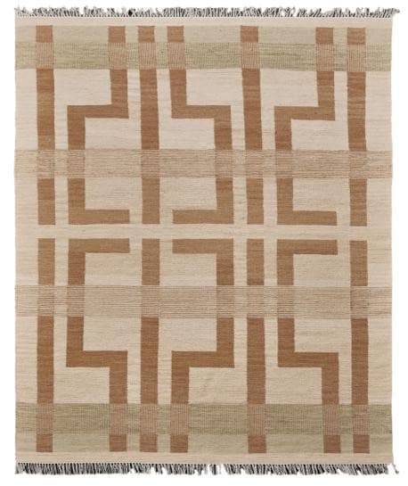 Ručně vázaný kusový koberec Leonidas Desp P124 Beige Mix